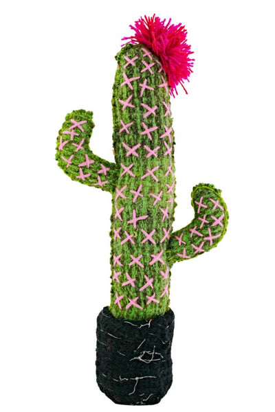 Get trendy with Repurposed Decor Wool Cactus - Mexico - Decor available at ShopMucho. Grab yours for $42 today!