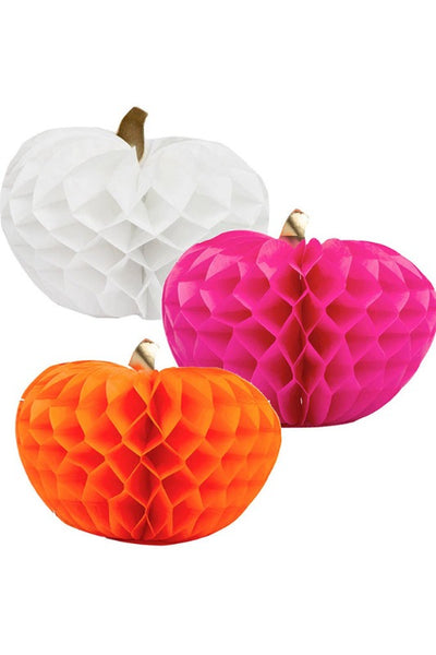Get trendy with Pumpkin Honeycomb Decorations -Fall Decor - Party Decor available at ShopMucho. Grab yours for $12.75 today!