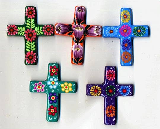 Get trendy with Handmade Ceramic Cross Magnets - Magnet available at ShopMucho. Grab yours for $9 today!