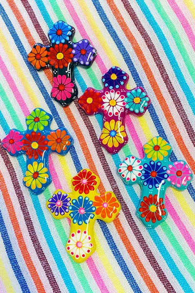 Get trendy with Handmade Ceramic Cross Magnets - Magnet available at ShopMucho. Grab yours for $9 today!