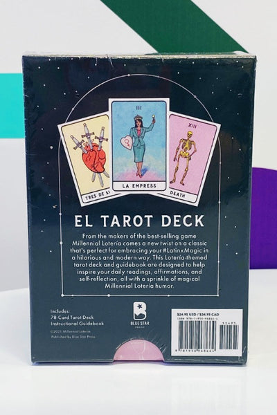 Get trendy with Millennial Loteria: El Tarot Deck - Games available at ShopMucho. Grab yours for $24.99 today!