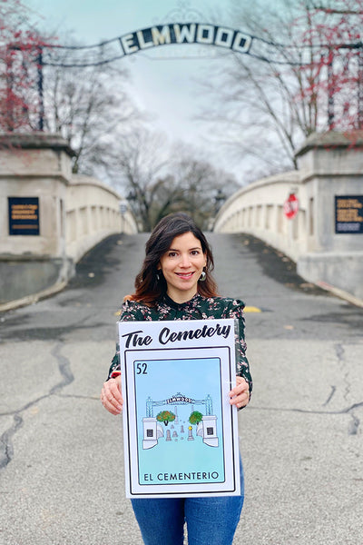 Get trendy with Memphis Poster Prints- The Cemetery - Print available at ShopMucho. Grab yours for $15 today!